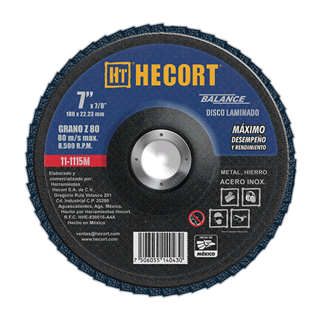 [HEC111115] DISCO LAMINADO T29 7 X 7/8 G80