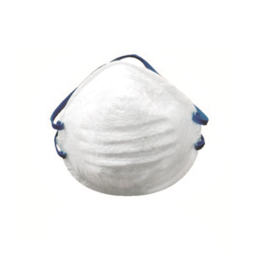 [HER1410] MASCARILLA TIPO CONCHA DOBLE ELASTICO PROTECCION 0.05G/M3