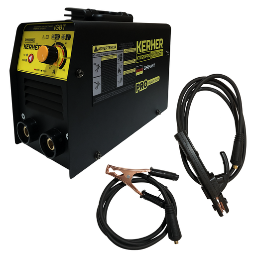 [KERKTI120MINI] SOLDADORA INVERSOR 120A MINI 110/220V KTI120PRO NEGRA KERHER
