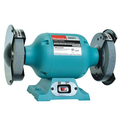[MAKGB601] ESMERIL DE BANCO 6" 1/2 HP 2850 RPM PZA