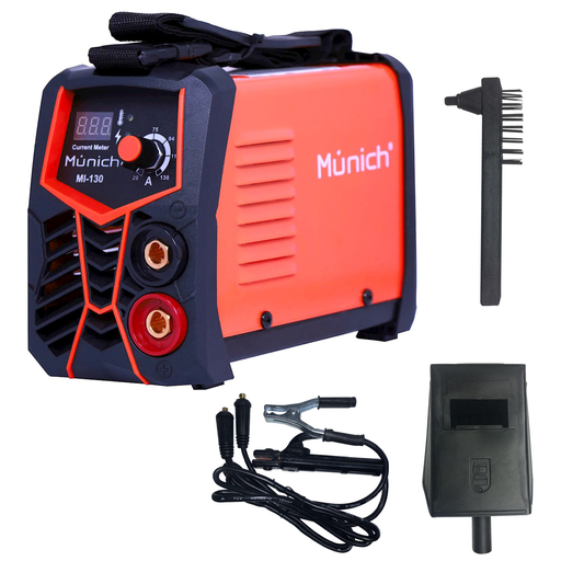 [MUIMI-130] SOLDADORA INVERSOR 130A 110V MMA 40%CT MUINICH (MI-130)