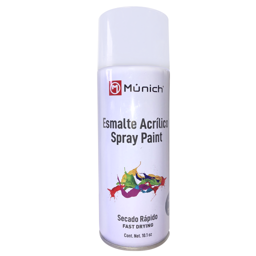 [MUIPA-1004] PINTURA EN AEROSOL COLOR BLANCO BRILLANTE O SATINADO 400 ML