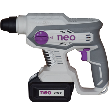 [NEORM1022-20K2] ROTOMARTILLO SDS 20V (CARG/2BATERIAS)