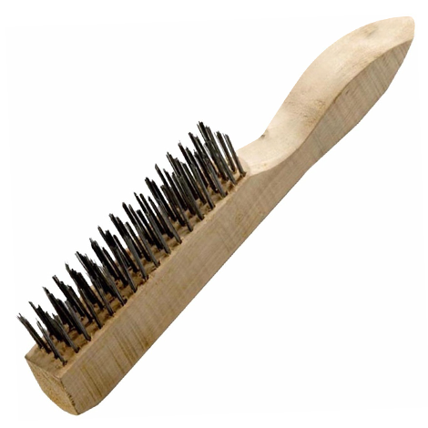 [PFE616857] CEPILLO ALAMBRE ACERO .035MM USO UNIVERSAL MANGO LARGO