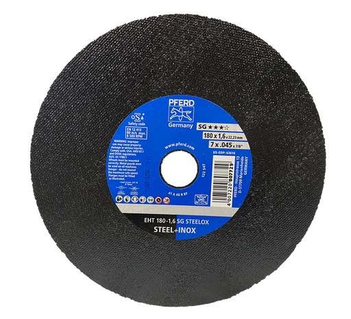 [PFE807729]  DISCO CORTE T41 7 X 1/16 X 7/8 ACERO INOXIDABLE  236154 769836