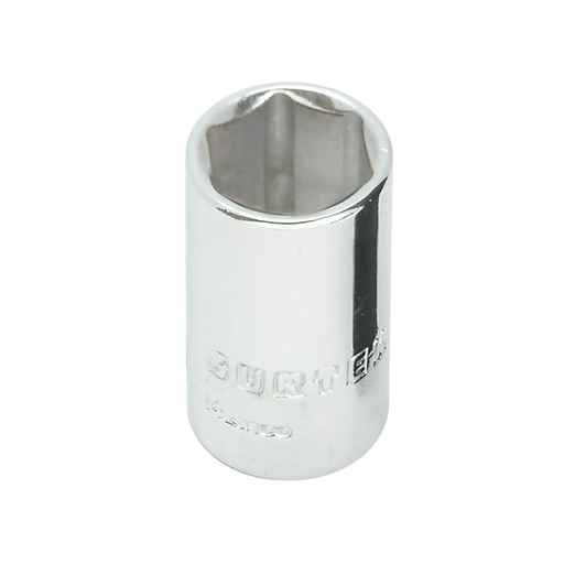 [SUR4411M] DADO 11MM CUADRO DE 1/4 CORTO CROMADO