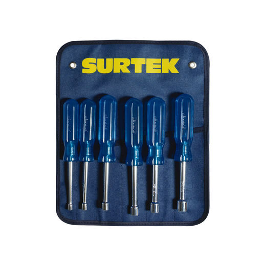 [SURD3500S] JUEGO 6 DESTORNILLADORES DE CAJA AZULES PG