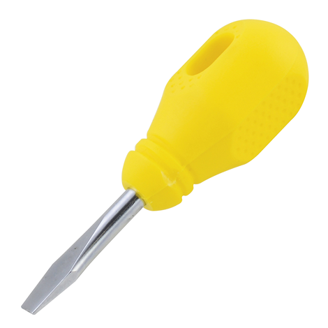 [SURD452] DESTORNILLADOR 1/4" X 1 1/2" PLANO TIPO TROMPO PZA