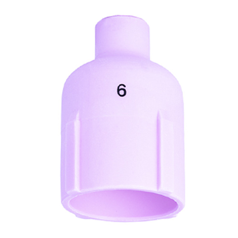 [TMP57N75] COPA ALUMINA GAS LENS N6 3/8 GRANDE