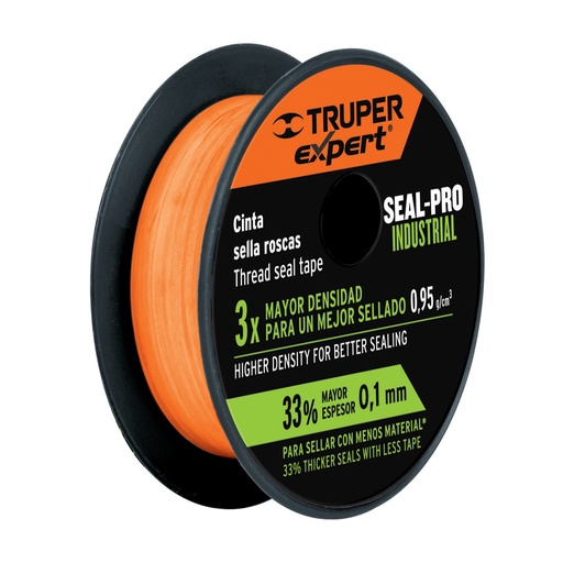 [TRUCTF-1/2X7X]  CINTA TEFLON 1/2X7M ESPERSOR .01MM (12515)