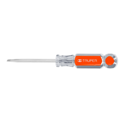[TRUDG-3/16X3] DESARMADOR CABINET 3/16" X 3" MANGO DE ACETATO (14029)