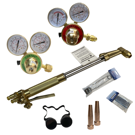 [CORAA300]  EQUIPO CORTE OXIACETILENO HARRIS SOPLETE REGULADORES BOQUILLAS ACCESORIOS (WLDCOR-AA3000)