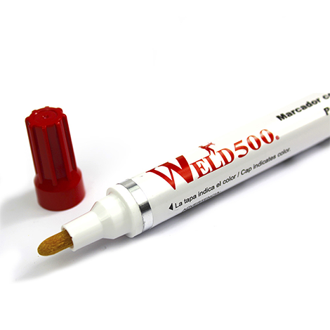 [WLDMFROJ] MARCADOR PUNTA DE FIELTRO ROJO