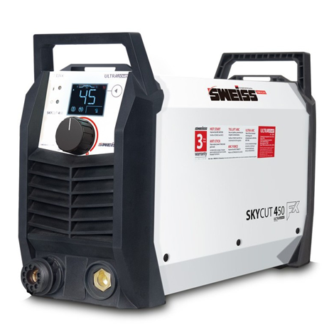 [SWESKYCUT450] MAQUINA DE PLASMA SKYCUT 450; 45 AMP 110/220V CAP 1/2" RECOM