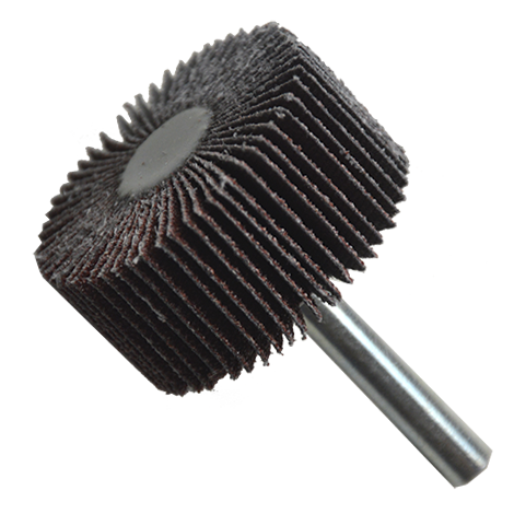 [AUS871] RUEDA FLAP 1 1/2 X 3/4 X 1/4 WF60 CON VASTAGO