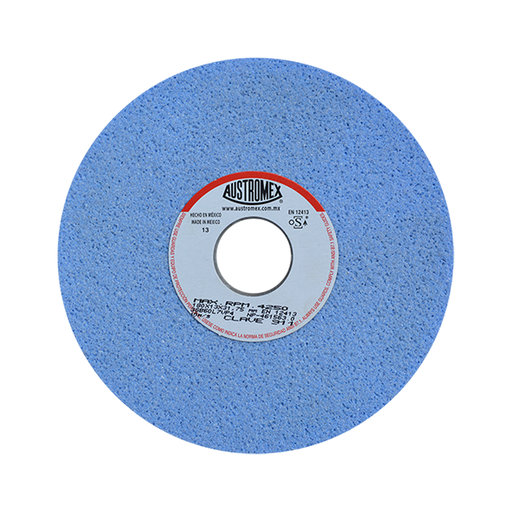 [AUS911] RUEDA PARA ESMERIL 7 X 1/2 X 1-1/4 G60 T1 AZUL AFILADO Y RECT