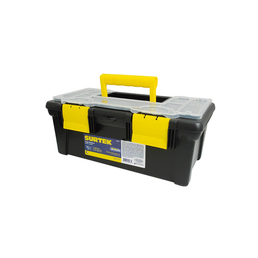 [SUR125073] CAJA PLASTICA CON ORGANIZADOR Y CHAROLA PZA