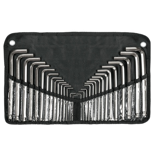 [TRUALL-30] JUEGO LLAVES HEXAGONALES ( 30 PIEZAS )(15562)