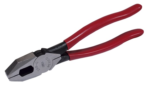 [URR269G] PINZA DE ELECTRICISTA 9" CORTE LATERAL PZA