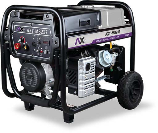 [AXTMS237] MOTOSOLDADORA A GASOLINA 200AMP 5,500W 110V (AXT-MS237)