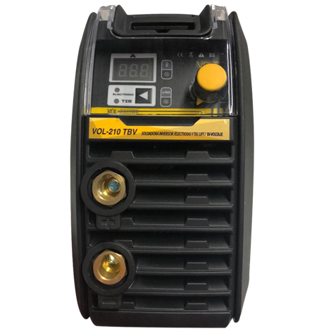 [VOLT210] SOLDADORA INVERSOR MMA 200 AMP 110/220V (VOL-210TBV)