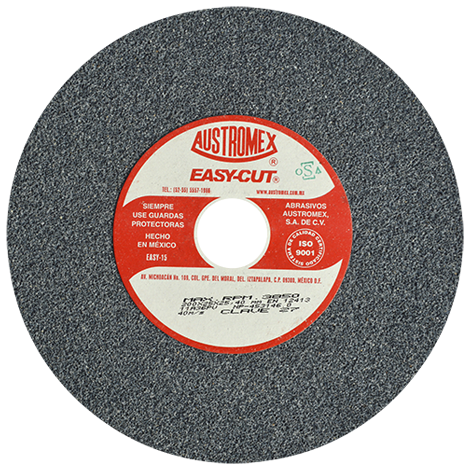 [AUS27] RUEDA PARA ESMERIL 8 X 1 X 1 G36 T1 GRIS EASY CUT